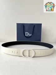 【今日特価】Dior CD Icon レッドマット塗装ベルトバックルセット