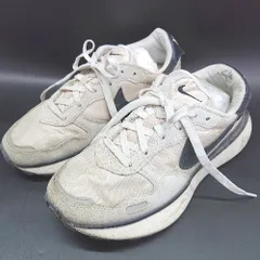 ◇ Θ NIKE ナイキ カジュアル系 スニーカーシューズ サイズ24.5cm ベージュ系 レディース メンズ E  【1507250004127】