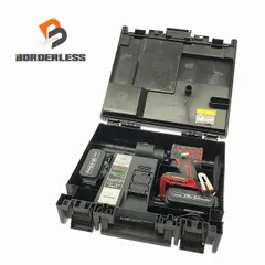 ☆美品☆Panasonic パナソニック EXENA 14.4V/18V 充電インパクトドライバ EZ1PD1J18A1R バッテリ2個 充電器 ケース アタッチメント 101128のサムネイル