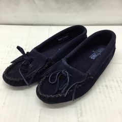 MINNETONKA モカシン ネイビー スエード 右7 左7.5 - メルカリ