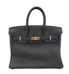 【新品・人気カラー】エルメス HERMES バーキン25　トゴ　ノワール　G金具　W刻印