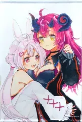 【中古】タペストリー 魔王マグロナ＆兎鞠まり B2タペストリー 「バーチャルYouTuber」 C97グッズ
