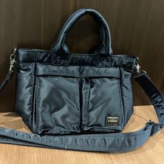 PORTER / 2WAYトートバッグ　アイアンブルー PORTER: PX TANKER 2Way Vertical Tote Bag M(Iron Blue) | DSMG