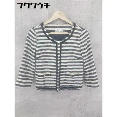 ◇ ROPE PICNIC ロペピクニック 長袖 ジャケット サイズ38 ベージュ ネイビー レディース 【中古】 【1002802222818】