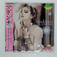 帯 国内盤 MADONNA/LIKE A VIRGIN &/SIRE P6206 12