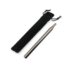 MARUFANG 火吹き棒 焚き火 薪 火打石 炭などの火起こし 送風機 バーベキュー必需品 耐久性 伸縮性 6段構成 0