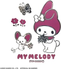 サンリオ　エンボスステッカー　【マイメロディ】　単品