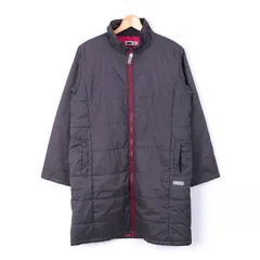 フィラ 中綿ブルゾン ジャケット スポーツウエア アウター レディース Mサイズ グレー FILA 【中古】