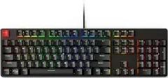 Glorious グロリアス GMMK1 ゲーミングキーボード 100% フルサイズ LEDバックライト付き 英語配列 光る RGB タイプc USB有線キーボード Mechanical keyboa