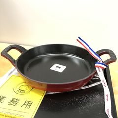 staub ストウブ 「 ラウンド スタッカブル ディッシュ チェリー 20cm 」 ホーロー 鉄 グラタン皿  Dish 40509-895