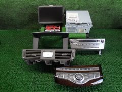 日産 フーガ 純正 ナビモニター+HDDナビユニット+操作パネルセット