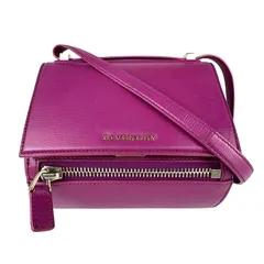 人気　ジバンシー　パンドラ　レザー　2way ショルダーバッグ　ハンドバッグ　紫 2025年最新】ジバンシー パンドラの人気アイテム - メルカリ