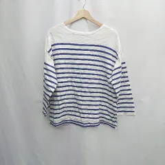 ◇ ⊂ JOURNAL STANDARD relume ボーダー 長袖 カットソー サイズF ホワイト系 メンズ E  【1505290052429】