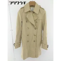 ■ ◎ BEAUTY & YOUTH UNITED ARROWS ウエストベルト付き 長袖 トレンチ コート サイズS ベージュ系 レディース  【1108270001167】