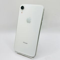Apple iPhone XR 64GB ホワイト MT032J/A　SIMフリー　動作確認済み
