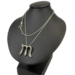 極美品✨ ティファニー ネックレス イニシャル M AG925 2025年最新】ティファニー イニシャル ネックレスの人気アイテム