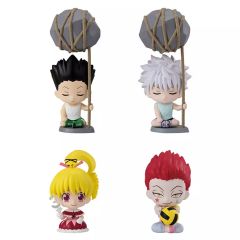 [중고] 트레이딩 피규어 전 4종 세트 [HUNTER×HUNTER 스와라세대 그리드 아일랜드편]