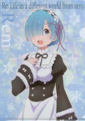 【中古】クリアファイル レム A4クリアファイル 「セガ Re：ゼロから始める異世界生活 氷結の絆キャンペーン」 UFOキャッチャープレイ特典