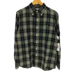 ジムフレックス GYMPHLEX 20AW L/S BD VIYELLA CHECK SHIRT ビエラ起毛 ボタンダウンチェックシャツ メンズ import：M 