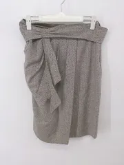 ◇ ◎ COUP DE CHANCE クード シャンス 膝丈 タイト スカート サイズ38 ブラウン系 ホワイト系 レディース P  【中古】 【1211160002295】