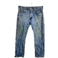 Levi's 505 デニムパンツ W33 リーバイス レギュラーフィット ブルー コットン 古着卸 アメリカ仕入 2412-876