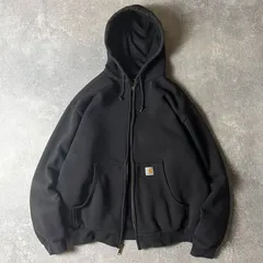 2025年最新】CARHARTT ジップパーカー ブラックの人気アイテム - メルカリ