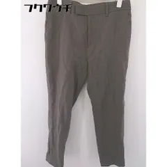 ◇ IENA イエナ ウール混 スラックスパンツ サイズ36 ブラウン系 レディース  【中古】 【1201310001506】