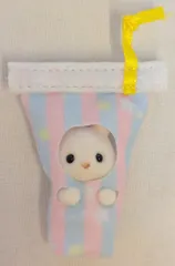 エポック社 シルバニアファミリー キラキラくじ デリシャスパレード G賞赤ちゃんコレクション ショコラウサギの小さい赤ちゃん