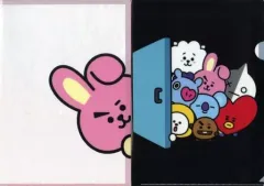 【中古】クリアファイル COOKY(ジョングク) A4クリアファイルセット(2枚組) 「BT21」 