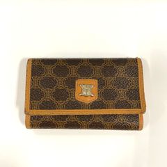 CELINE セリーヌ マカダム柄 キーケース ゴールド金具 イタリア製