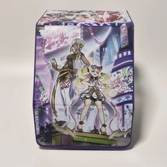 遊戯王 聖王の粉砕 レザーデッキケース 聖王の粉砕 デッキケース 遊戯王 レザー カードケース 横入れ