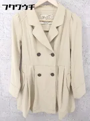 ◇ mysty woman ミスティ ウーマン 長袖 トレンチコート サイズS ベージュ レディース 【中古】 【1002800693900】のサムネイル