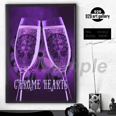 CHROME HEARTS type☆インテリアポスター#CH29★クロムハーツ 3f53be9c9ec774ad844b946de7a816