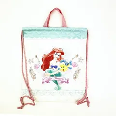 ディズニー プリンセス リトルマーメイド アリエル キルトナップザック ピンク バッグ リュック スクール キッズ Disney
