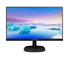 【中古】「未使用品」PHILIPS 223V7QJAB/11 21.5型ワイド液晶ディスプレイ ブラック 5年間フル保証(フルHD/DP/HDMI/D-Sub/スピーカー搭載)