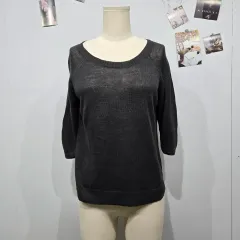 マーガレット ハウエル リネン 長袖 ニット