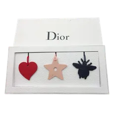 Dior チャーム 3個セット ハート 星　ハチ