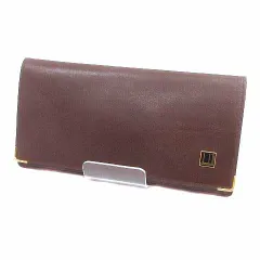 ダンヒル dunhill 長財布 レザー 革 ロゴ 茶 ブラウン /YK ■GY18のサムネイル