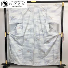 白大島紬 都喜エ門 本場 紬 正絹 竹 身丈152cm 白大島紬 都喜エ門 本場 紬 正絹 竹 身丈152cm