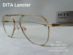 新品正規（未使用　展示品）ディータ Lancier ランシアー サングラス ブラウン 茶 LSA-700 DLS700-53-03AF メンズ セル、プラスチックフレーム