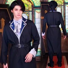 ネオゾンビ ミッドナイトヴァンパイア　　[ゾンビ コスプレ 吸血鬼 バンパイア 衣装 ホラー なりきり 大人用 男性用 メンズ かっこいい クール ハロウィン イベント]【909439】