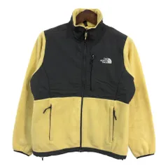THE NORTH FACE ノースフェイス Denali デナリ フリースジャケット アウトドア イエロー (レディース M) 中古 古着 S7269