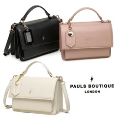 【年末年始セール】 PAULS BOUTIQUE LONDON ハンドバッグ 2WAYバッグ ショルダー 手提げ ミニバッグ 斜め掛け CHRISTY ポールズブティック