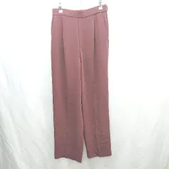 ◇ Θ BEAUTY & YOUTH ビューティアンドユース UNITED ARROWS ストレートパンツ サイズM ブラウン系 レディース E  【1502030018486】