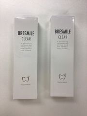 BRESMILE CLEAR 歯磨き粉 60g 2個セット 楽天市場】公式 ブレスマイル BRESMILE ブレスマイルクリア