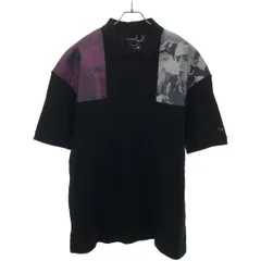 RAF SIMONS × FRED PERRY ラフシモンズ × フレッドペリー フォトパッチ ショートスリーブポロシャツ SM8120 ブラック Mのサムネイル