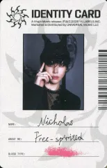 【中古】コレクションカード(男性) ＆TEAM/ニコラス(NICHOLAS)/CD「Go in Blind (月狼) 」通常盤(TYCT-30154)封入IDENTITY CARD