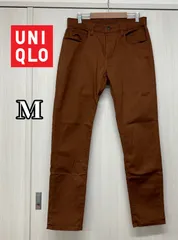 UNIQLO   ユニクロ　メンズ　ウルトラストレッチ　カラージーンズ（ブラウン系）Ｍ