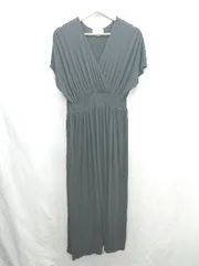 ◇ ⊂ SWEET MOMMY 半袖 ロング ワンピース サイズL ブラック系 レディース E  【1501230013819】