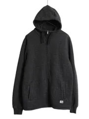 【お得なクーポン配布中!】 ノースフェイス 中綿 スウェット フード パーカー メンズ М / The North Face アウトドア フルジップ トレーナー ハイネック ワンポイント